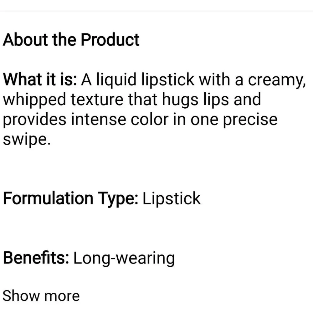 Fenty Beauty‎ Fenty Icon Velvet Liquid Lipstick